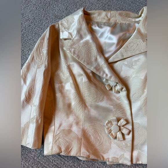 Vintage Brocade Johnny Herbert Dress - Picture 8 of 15